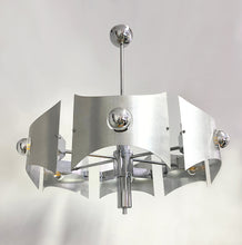 Load image into Gallery viewer, Large space-age chandelier from the 60s/70s
