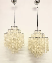 Load image into Gallery viewer, Verner Panton "Fun" pendant lights edited by Frandsen - 2 available