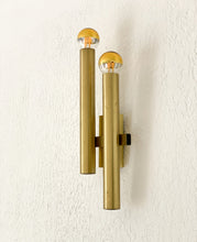 Load image into Gallery viewer, Pair of wall lights by Gaetano Sciolari, 1970s