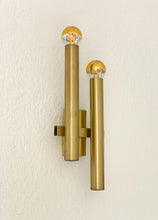 Load image into Gallery viewer, Pair of wall lights by Gaetano Sciolari, 1970s