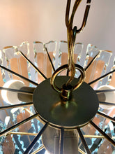 Charger l'image dans la galerie, Lustre Zero Quattro pour Fontana Arte en verre de Murano, 1970