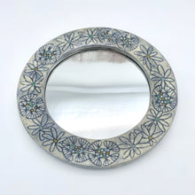 Load image into Gallery viewer, 1970s ceramic mirror