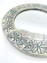 Load image into Gallery viewer, 1970s ceramic mirror