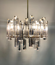 Load image into Gallery viewer, Lustre Venini en verre de Murano