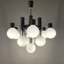 Load image into Gallery viewer, Space-Age Sputnik chandelier, 1960s