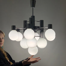 Load image into Gallery viewer, Space-Age Sputnik chandelier, 1960s