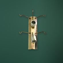 Load image into Gallery viewer, Murano glass leaf wall lamp, 1970