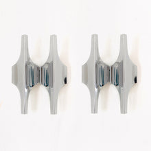 Load image into Gallery viewer, Pair of double wall lights by Wilhelm Braun Feldweg for Doria Leuchten, 1970