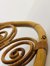 Load image into Gallery viewer, Rattan & bamboo headboard