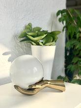 Load image into Gallery viewer, Pair of brass "hands" sconces, Arlus 1960