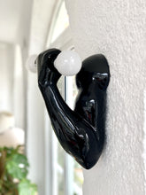Load image into Gallery viewer, Wall lamp "Haltère" in ceramic by J.C. Peiré, 1980