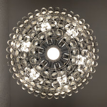 Charger l'image dans la galerie, Lustre en tubes de métal chromé, années 60