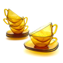 Load image into Gallery viewer, Set of 6 cups & 6 saucers