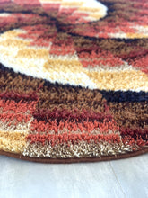 Charger l'image dans la galerie, Tapis vintage rond 170cm