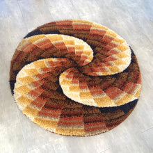 Charger l'image dans la galerie, Tapis vintage rond 170cm