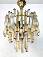 Charger l'image dans la galerie, Lustre en verre de Murano par Venini
