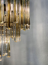 Charger l'image dans la galerie, Lustre en verre de Murano par Venini