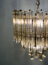 Charger l'image dans la galerie, Lustre en verre de Murano par Venini