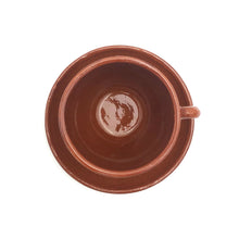 Load image into Gallery viewer, Set of 6 clay cups & saucers
