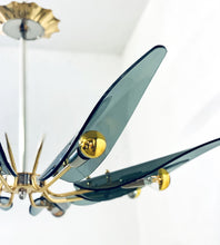 Charger l'image dans la galerie, Lustre « dahlia » de Max Ingrand pour Fontana Arte