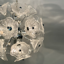 Load image into Gallery viewer, Sputnik chandelier with flowers by Venini for VeArt, 1960