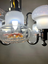 Charger l'image dans la galerie, Lustre Mazzega des années 60 à 6 globes