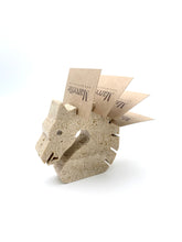 Load image into Gallery viewer, Pair of bookends "horse" in travertine by Fratelli Mannelli