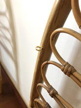 Load image into Gallery viewer, Rattan and bamboo headboard