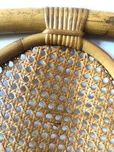 Load image into Gallery viewer, Rattan & caning peacock headboard