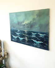 Load image into Gallery viewer, Painting, oil on canvas sunrise on sea
