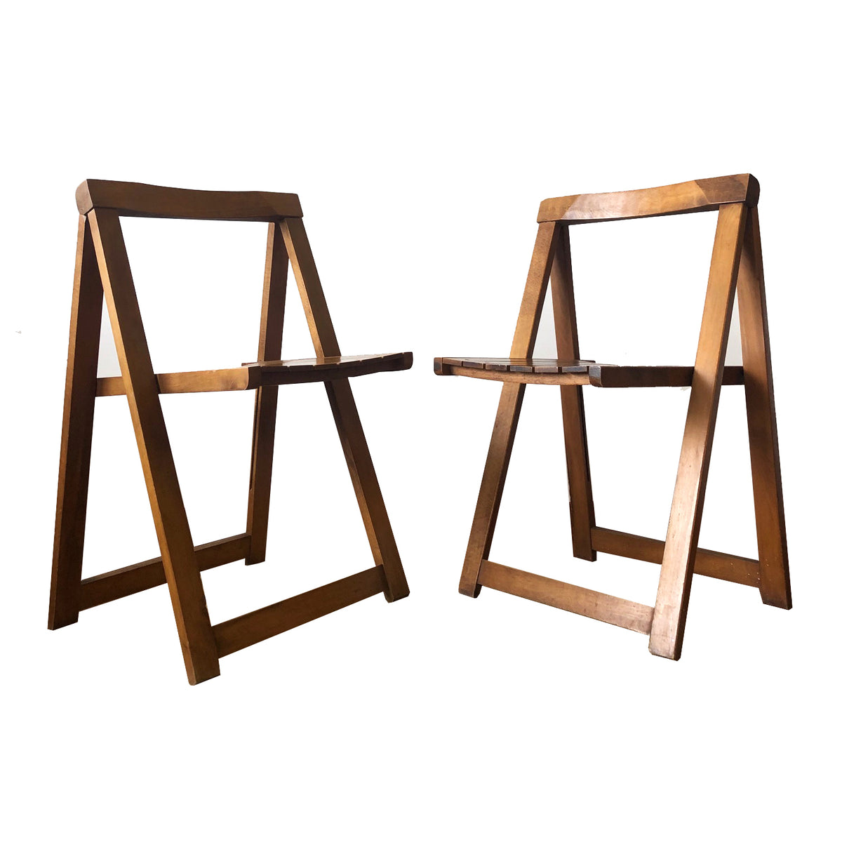 Set of 2 Aldo Jacober vintage 60's folding chairs – Marcette