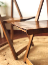 Charger l'image dans la galerie, Lot de 2 chaises pliantes Aldo Jacober vintage années 60
