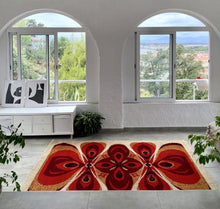 Charger l'image dans la galerie, Tapis vintage en laine