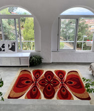 Charger l'image dans la galerie, Tapis vintage en laine