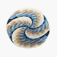 Charger l'image dans la galerie, Tapis vintage rond 135cm