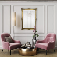 Load image into Gallery viewer, Large gilded wood mirror with mouldings