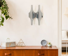 Load image into Gallery viewer, Pair of double wall lights by Wilhelm Braun Feldweg for Doria Leuchten, 1970