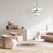 Load image into Gallery viewer, Chandelier in Murano glass petals by Carlo Nason for Mazzega