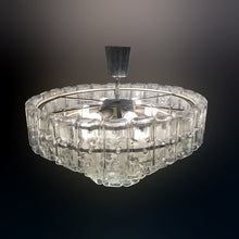 Load image into Gallery viewer, Large Doria Leuchten chandelier from the 1960s