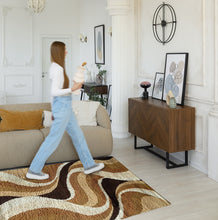 Charger l&#39;image dans la galerie, Tapis vintage 140 x 195 cm