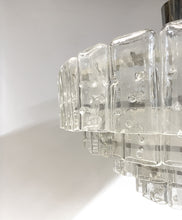 Load image into Gallery viewer, Large Doria Leuchten chandelier from the 1960s