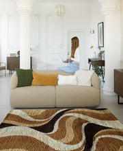 Charger l&#39;image dans la galerie, Tapis vintage 140 x 195 cm