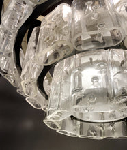 Load image into Gallery viewer, Large Doria Leuchten chandelier from the 1960s