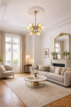 Cargar imagen en el visor de la galería, Lámpara de araña Sputnik de los 60