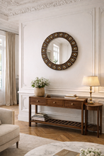 Cargar imagen en el visor de la galería, Gran espejo de cerámica de los años 60/70