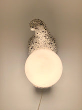 Cargar imagen en el visor de la galería, Lámpara de pájaro vintage de cerámica, años 70