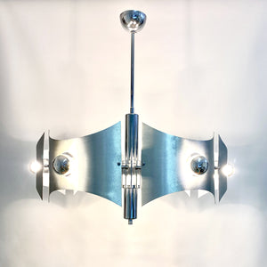 Large space-age chandelier from the 60s/70s