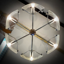 Load image into Gallery viewer, Large space-age chandelier from the 60s/70s