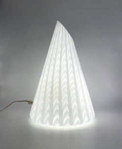 Large conical lamp Vetri Murano
