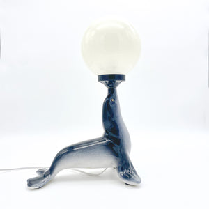 Lampe otarie / phoque vintage des années 1960-1970